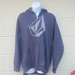 Men's- Volcom- Full Zip- Hoodie- Size Small